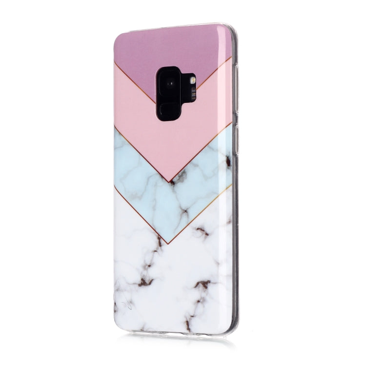 For Galaxy S9 Coloured Drawing Pattern IMD Workmanship Soft TPU Protective Case