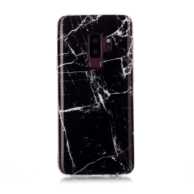 For Galaxy S9+ Coloured Drawing Pattern IMD Workmanship Soft TPU Protective Case