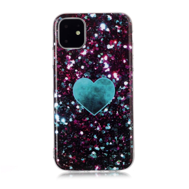 For iPhone 11 Coloured Drawing Pattern IMD Workmanship Soft TPU Protective Case