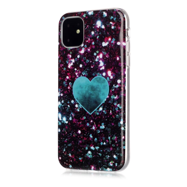 For iPhone 11 Coloured Drawing Pattern IMD Workmanship Soft TPU Protective Case