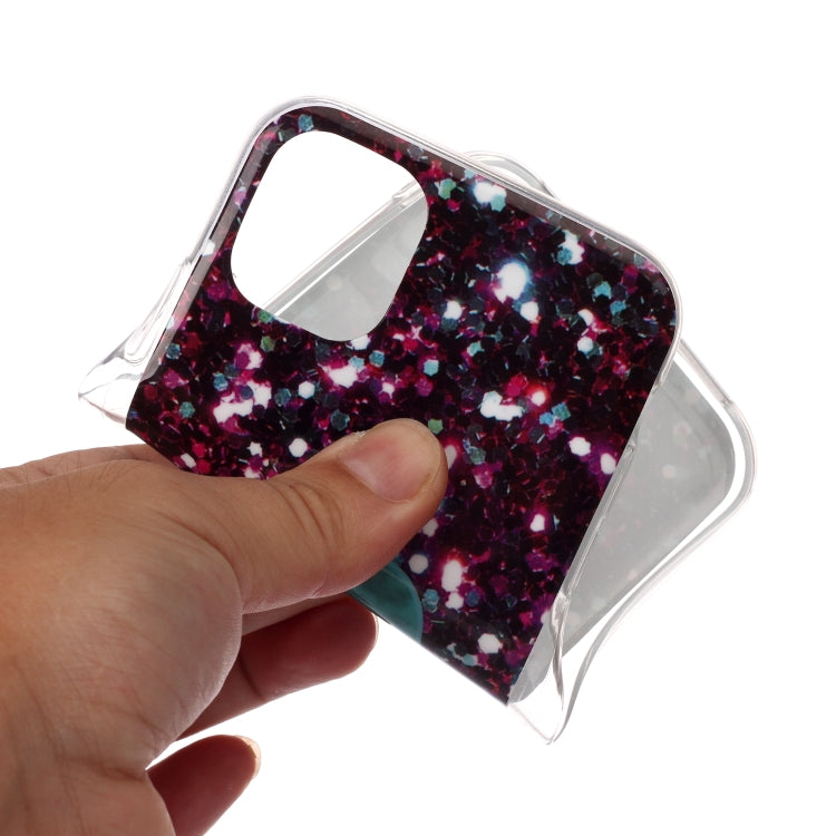 For iPhone 11 Pro Coloured Drawing Pattern IMD Workmanship Soft TPU Protective Case