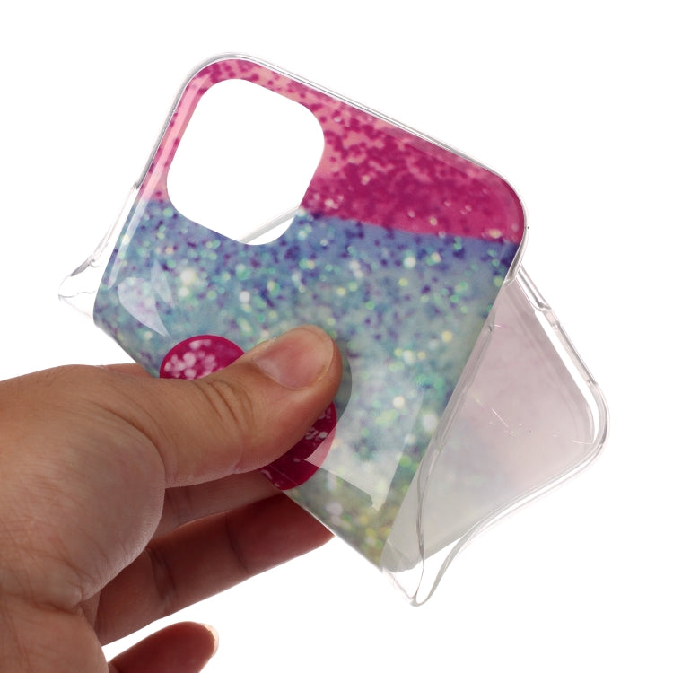 For iPhone 11 Pro Coloured Drawing Pattern IMD Workmanship Soft TPU Protective Case