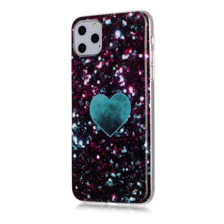 For iPhone 11 Pro Max Coloured Drawing Pattern IMD Workmanship Soft TPU Protective Case