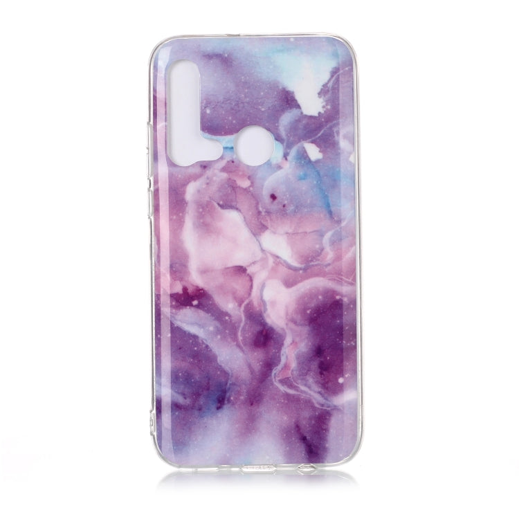 For Huawei P20 Lite Coloured Drawing Pattern IMD Workmanship Soft TPU Protective Case