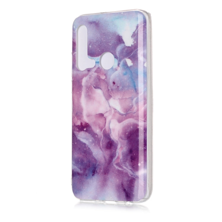 For Huawei P20 Lite Coloured Drawing Pattern IMD Workmanship Soft TPU Protective Case
