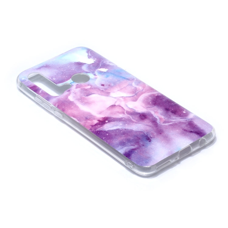 For Huawei P20 Lite Coloured Drawing Pattern IMD Workmanship Soft TPU Protective Case