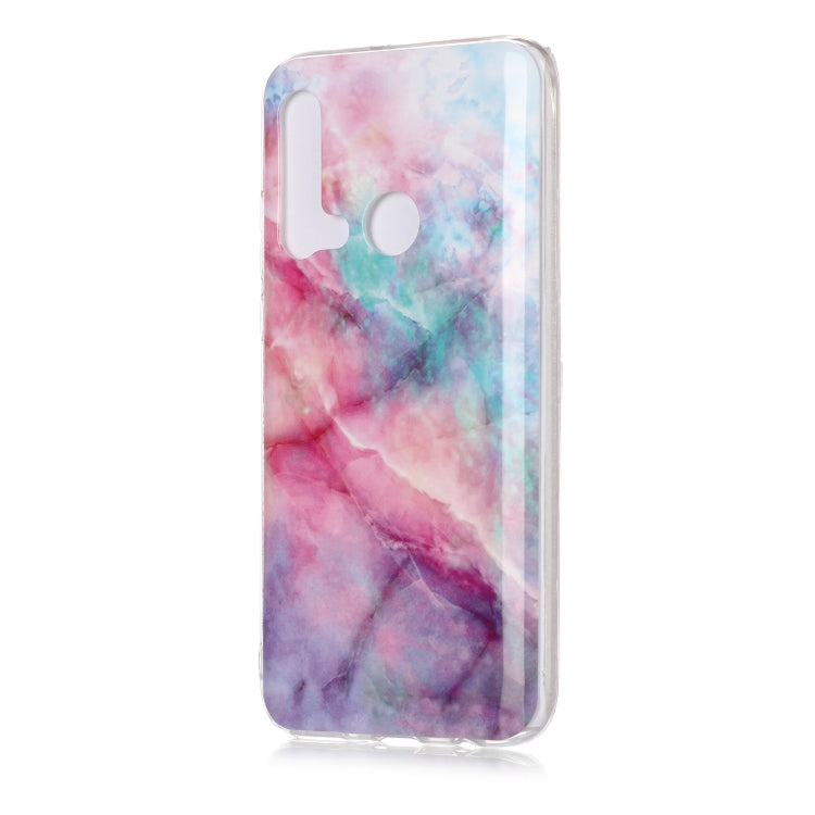 For Huawei P20 Lite Coloured Drawing Pattern IMD Workmanship Soft TPU Protective Case