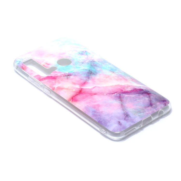 For Huawei P20 Lite Coloured Drawing Pattern IMD Workmanship Soft TPU Protective Case