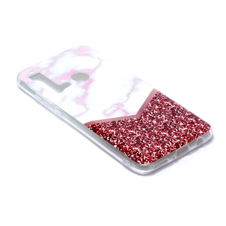 For Huawei P20 Lite Coloured Drawing Pattern IMD Workmanship Soft TPU Protective Case