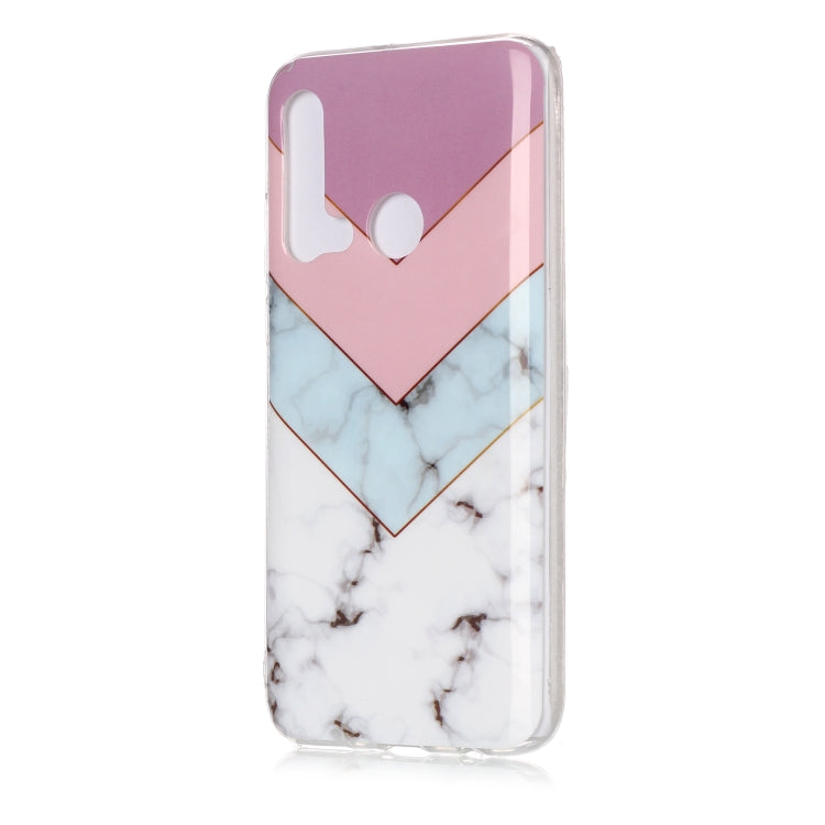 For Huawei P20 Lite Coloured Drawing Pattern IMD Workmanship Soft TPU Protective Case