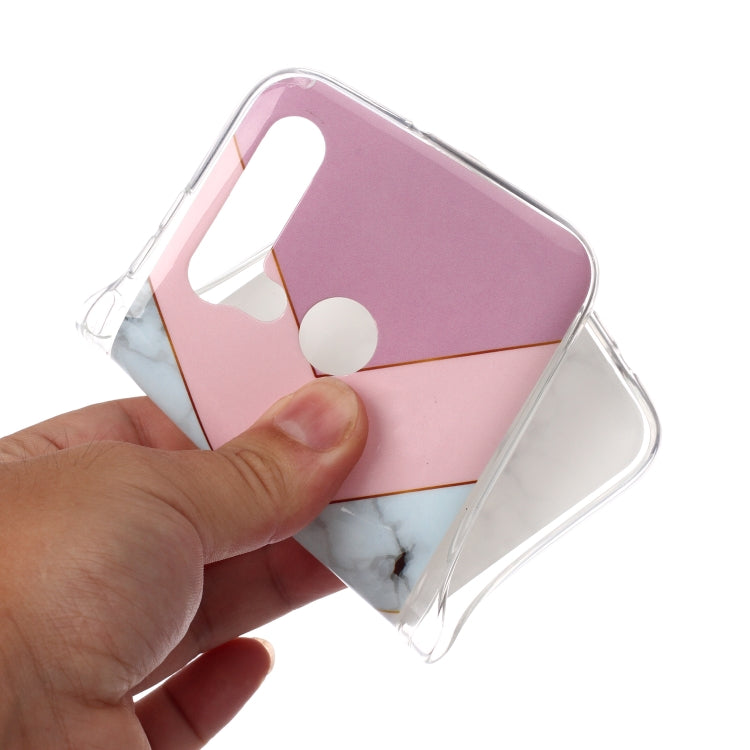 For Huawei P20 Lite Coloured Drawing Pattern IMD Workmanship Soft TPU Protective Case