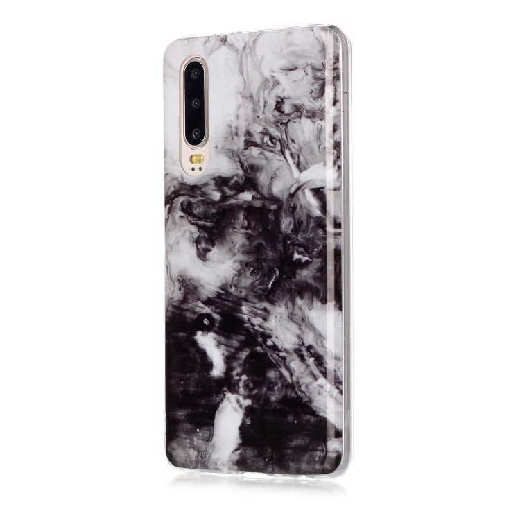 For Huawei P30 Coloured Drawing Pattern IMD Workmanship Soft TPU Protective Case