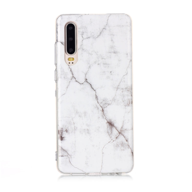 For Huawei P30 Coloured Drawing Pattern IMD Workmanship Soft TPU Protective Case