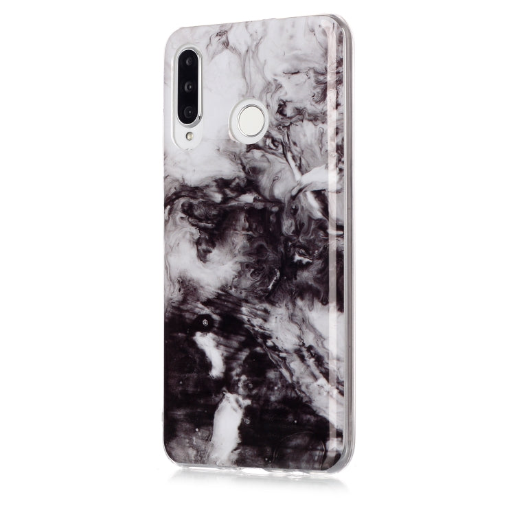 For Huawei P30 Lite Coloured Drawing Pattern IMD Workmanship Soft TPU Protective Case