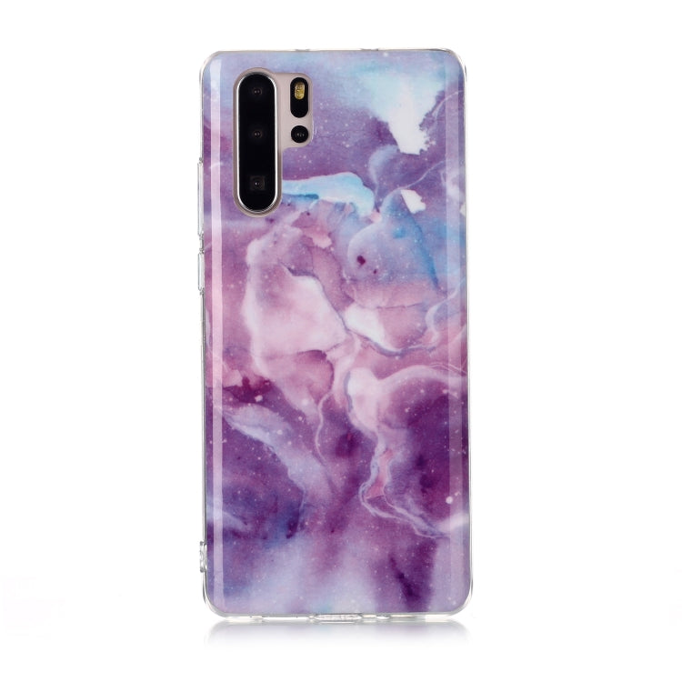 For Huawei P30 Pro Coloured Drawing Pattern IMD Workmanship Soft TPU Protective Case