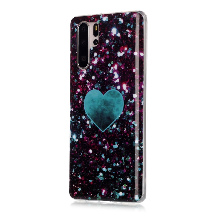 For Huawei P30 Pro Coloured Drawing Pattern IMD Workmanship Soft TPU Protective Case