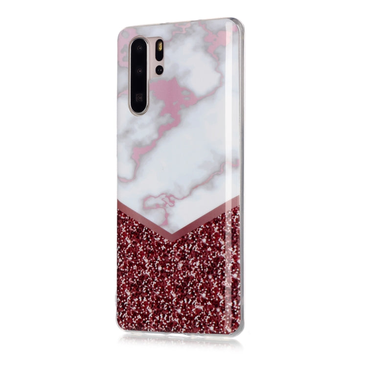 For Huawei P30 Pro Coloured Drawing Pattern IMD Workmanship Soft TPU Protective Case