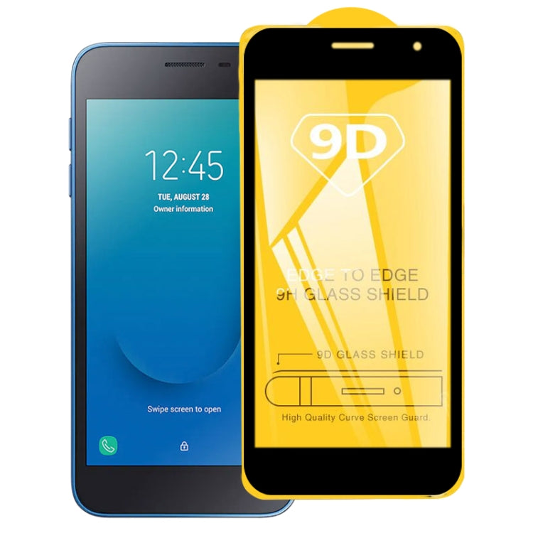 For Samsung Galaxy J2 Core 2020 9D Full Glue Full Screen Tempered Glass Film