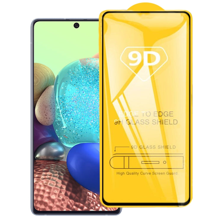 For Samsung Galaxy A Quantum 9D Full Glue Full Screen Tempered Glass Film
