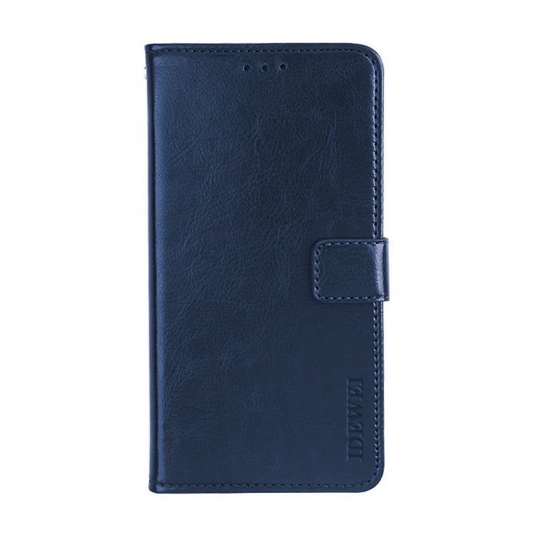 For Xiaomi Redmi 9T idewei Crazy Horse Texture Horizontal Flip Leather Case with Holder & Card Slots & Wallet