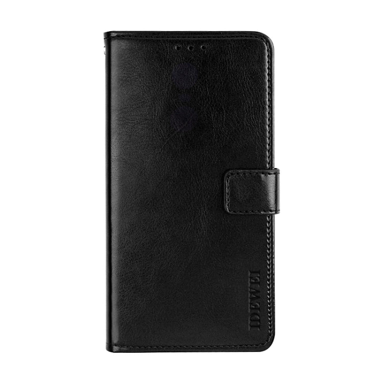 For Xiaomi Mi 10i 5G idewei Crazy Horse Texture Horizontal Flip Leather Case with Holder & Card Slots & Wallet