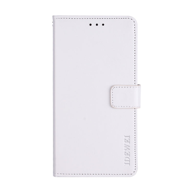 For Xiaomi Mi 10i 5G idewei Crazy Horse Texture Horizontal Flip Leather Case with Holder & Card Slots & Wallet