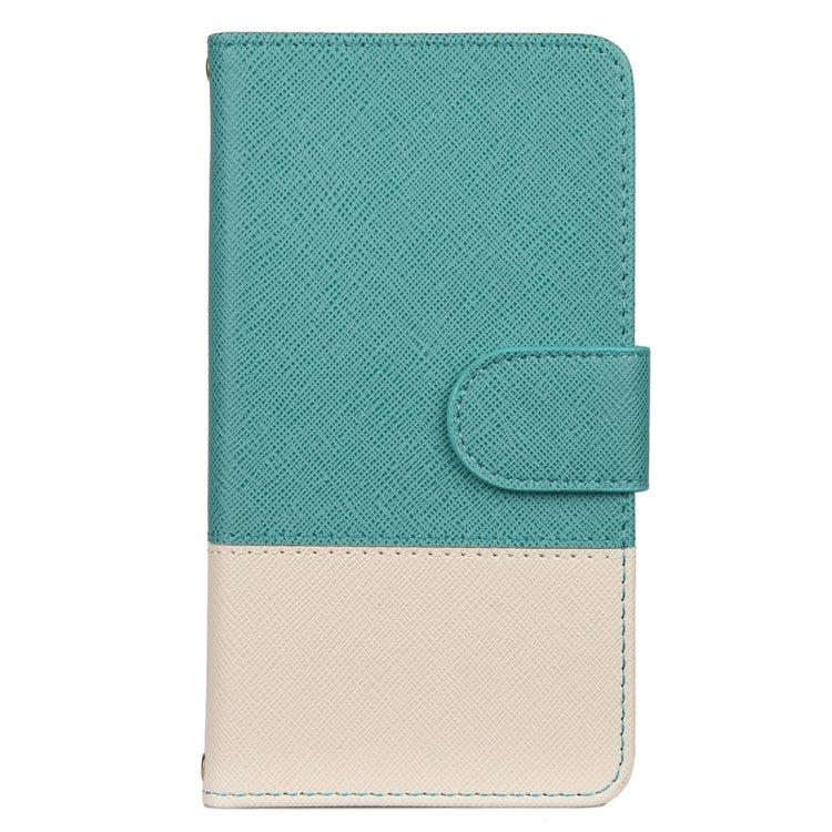 For iPhone 11 Splicing Color Horizontal Flip Leather Case with Holder & Photo Frame & Card Slots & Wallet