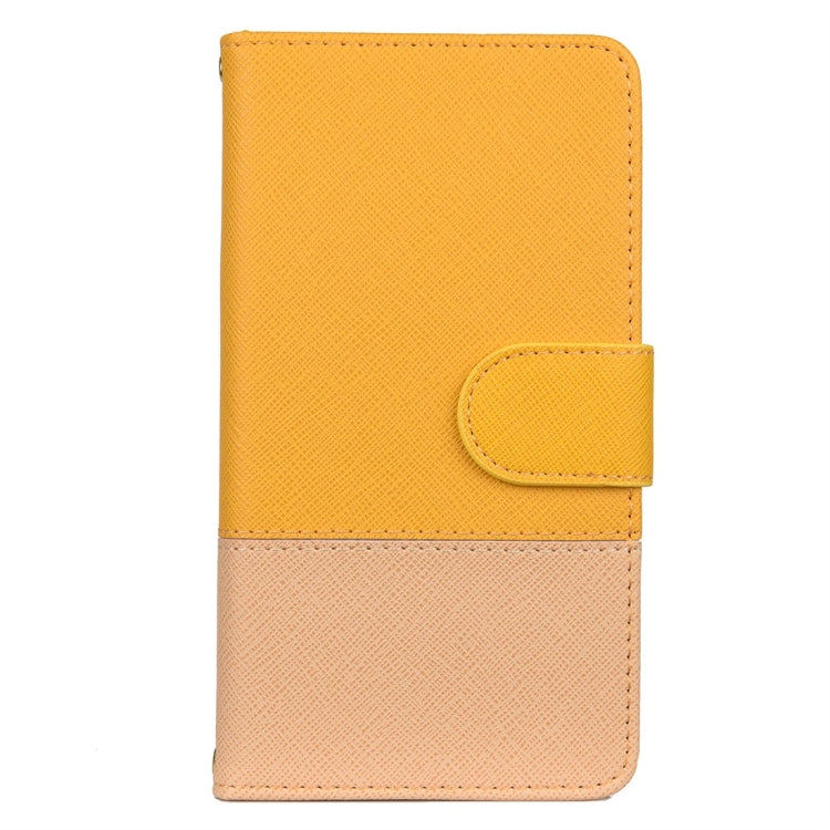 For iPhone 11 Splicing Color Horizontal Flip Leather Case with Holder & Photo Frame & Card Slots & Wallet