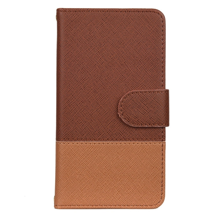 For iPhone 11 Splicing Color Horizontal Flip Leather Case with Holder & Photo Frame & Card Slots & Wallet