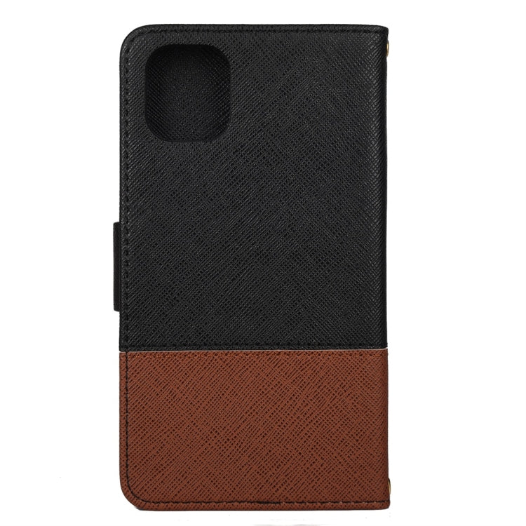 For iPhone 11 Splicing Color Horizontal Flip Leather Case with Holder & Photo Frame & Card Slots & Wallet