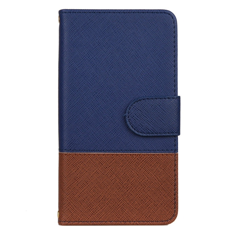 For iPhone 11 Splicing Color Horizontal Flip Leather Case with Holder & Photo Frame & Card Slots & Wallet