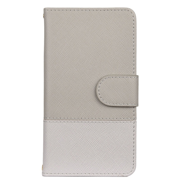 For iPhone 11 Splicing Color Horizontal Flip Leather Case with Holder & Photo Frame & Card Slots & Wallet