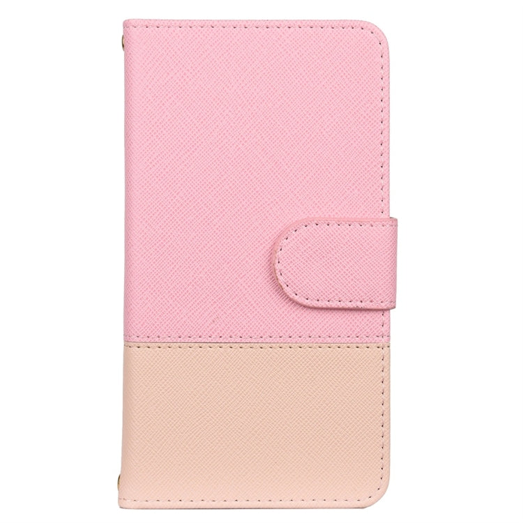 For iPhone 11 Splicing Color Horizontal Flip Leather Case with Holder & Photo Frame & Card Slots & Wallet