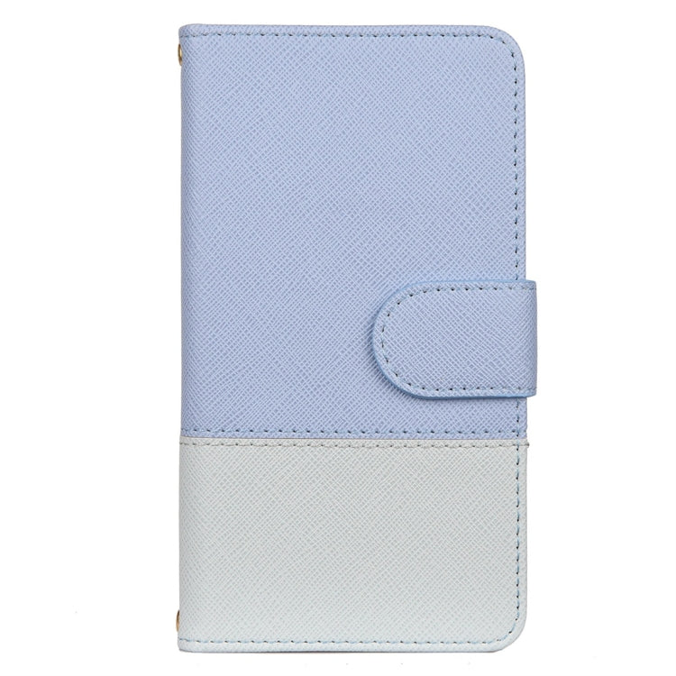 For iPhone 11 Splicing Color Horizontal Flip Leather Case with Holder & Photo Frame & Card Slots & Wallet