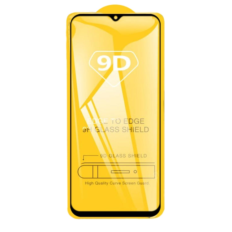 For OPPO Realme Narzo 20 / Narzo 20A 25 PCS 9D Full Glue Full Screen Tempered Glass Film