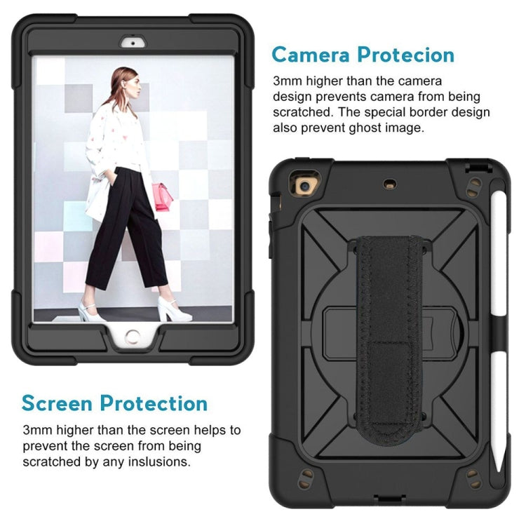 Contrast Color Silicone + PC Combination Case with Holder For iPad mini 3