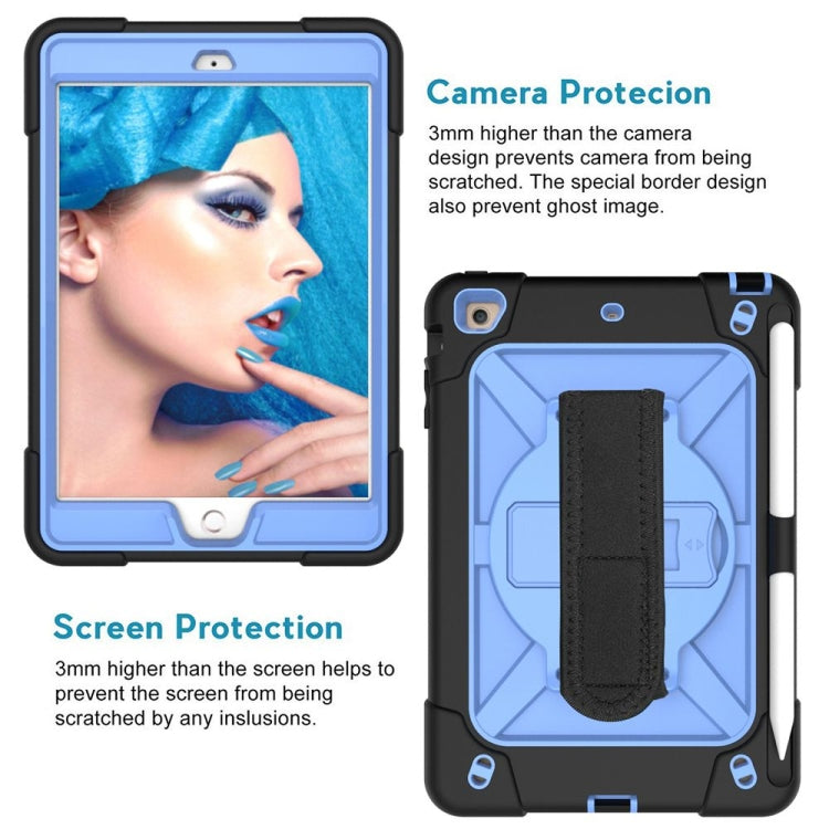 Contrast Color Silicone + PC Combination Case with Holder For iPad mini 3