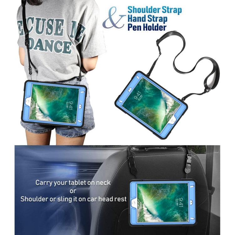 Contrast Color Silicone + PC Combination Case with Holder For iPad mini 3