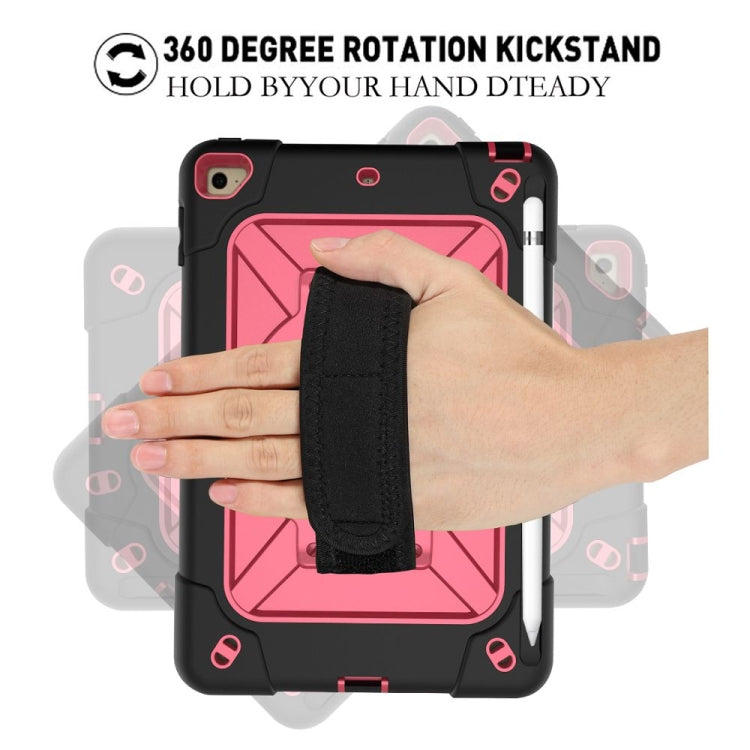 Contrast Color Silicone + PC Combination Case with Holder For iPad mini 3
