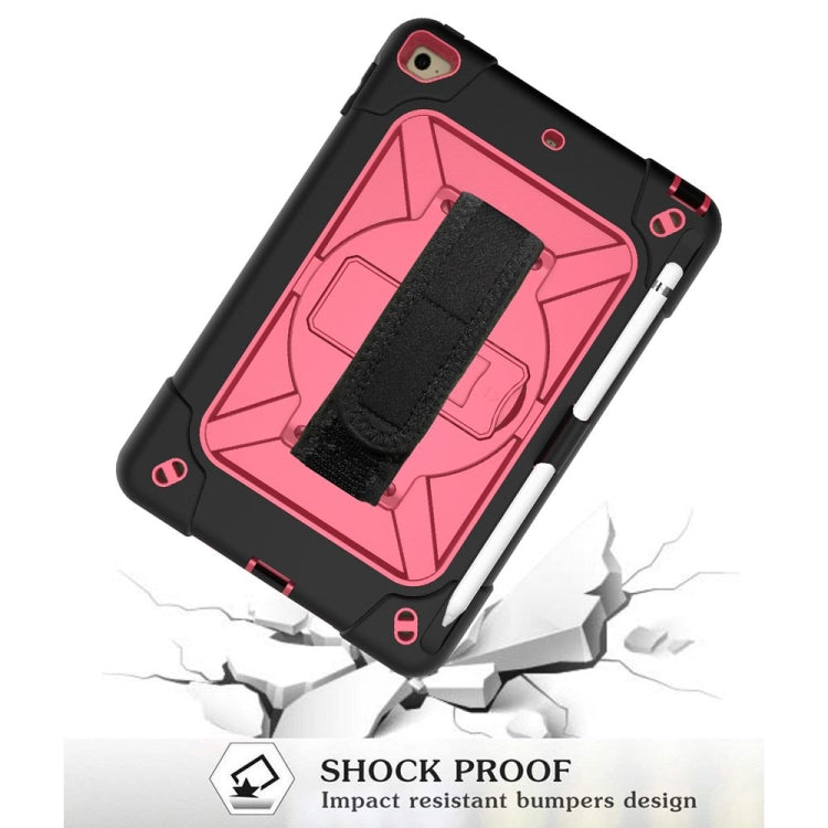 Contrast Color Silicone + PC Combination Case with Holder For iPad mini 3
