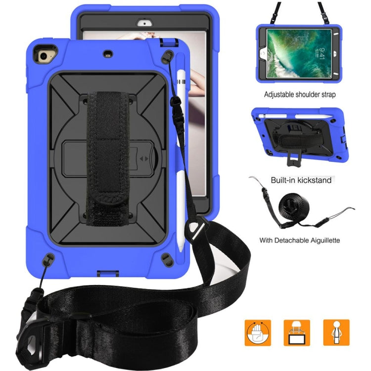 Contrast Color Silicone + PC Combination Case with Holder For iPad mini 3
