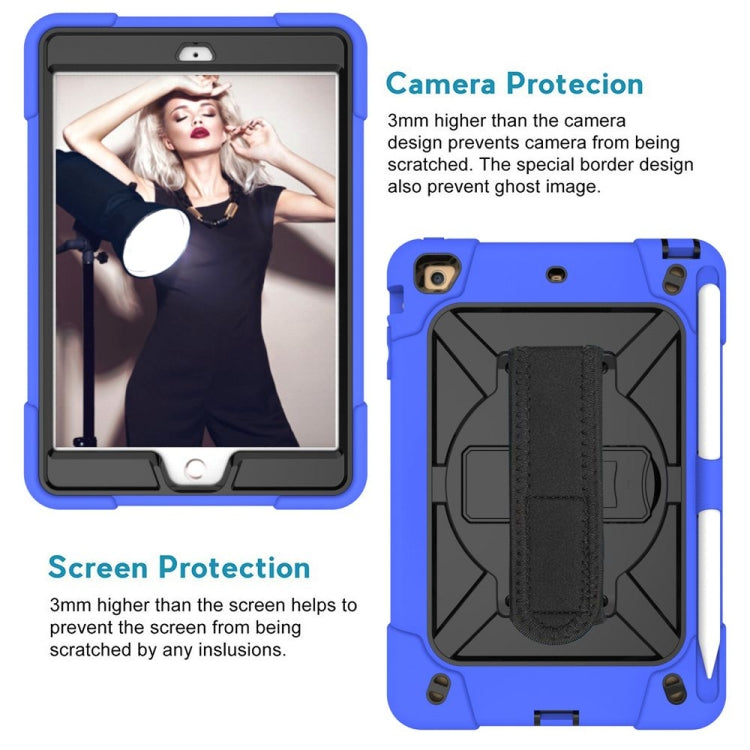 Contrast Color Silicone + PC Combination Case with Holder For iPad mini 3
