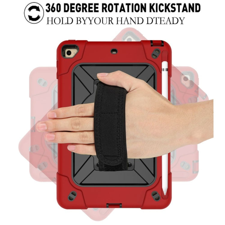 Contrast Color Silicone + PC Combination Case with Holder For iPad mini 3