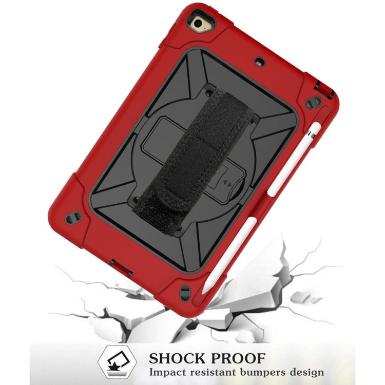 Contrast Color Silicone + PC Combination Case with Holder For iPad mini 3