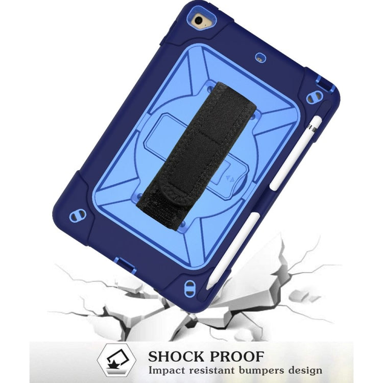 Contrast Color Silicone + PC Combination Case with Holder For iPad mini 3