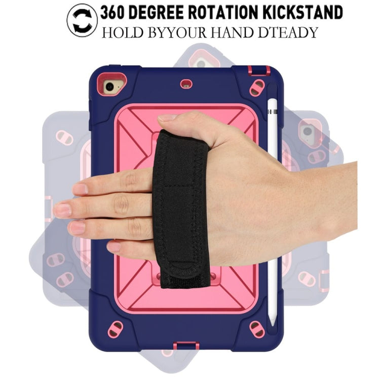 Contrast Color Silicone + PC Combination Case with Holder For iPad mini 3