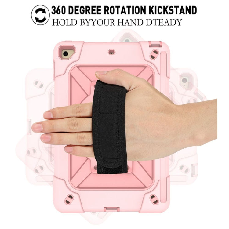 Contrast Color Silicone + PC Combination Case with Holder For iPad mini 3