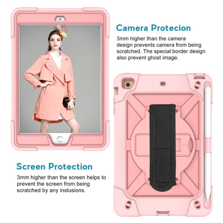 Contrast Color Silicone + PC Combination Case with Holder For iPad mini 3