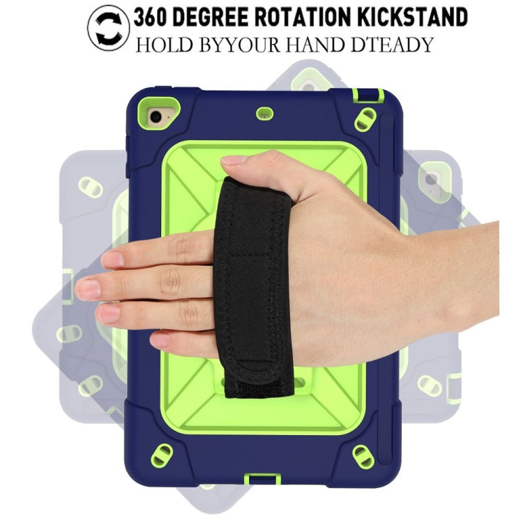 Contrast Color Silicone + PC Combination Case with Holder For iPad mini 3