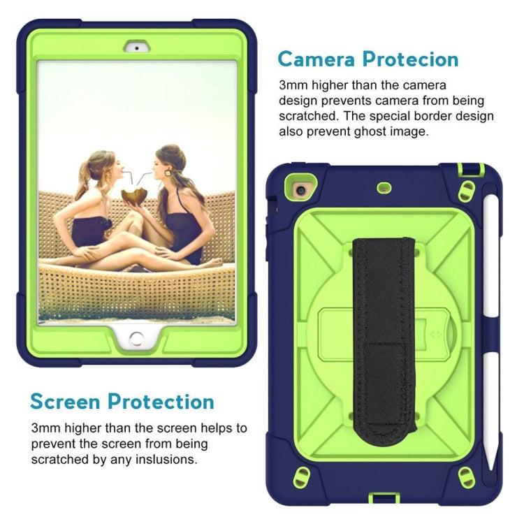 Contrast Color Silicone + PC Combination Case with Holder For iPad mini 3